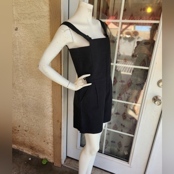 Gerard Darel BLACK‎  SQUARE  ROMPER - Picture 6 of 11